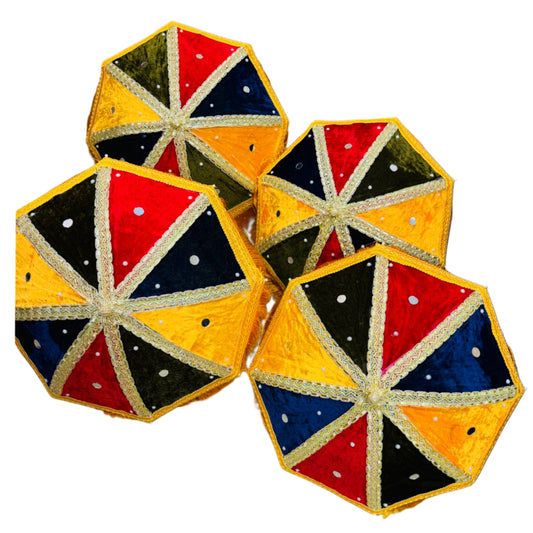 4 Pc Umbrella-Wedding  Decoration|Stage Decoration & Event Décor-Mehndi Stage Decor