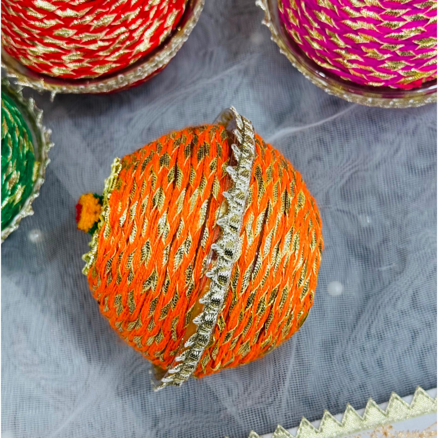 50 PC Handmade Matki Wedding Favours – Mehndi & Wedding Gift Set